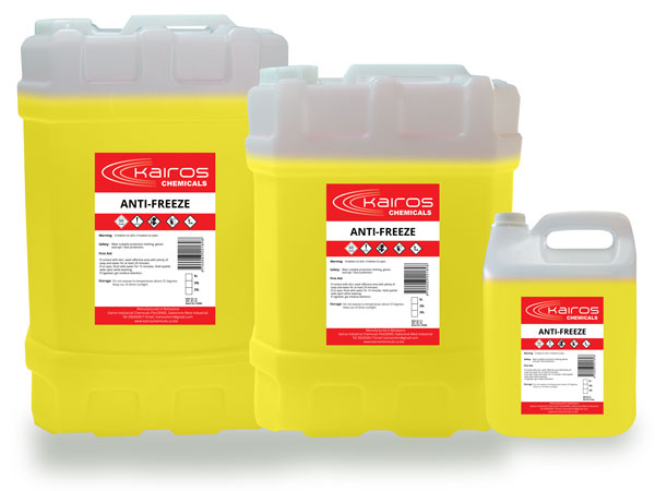 Anti Freeze Product Image for Kairos Chemicals