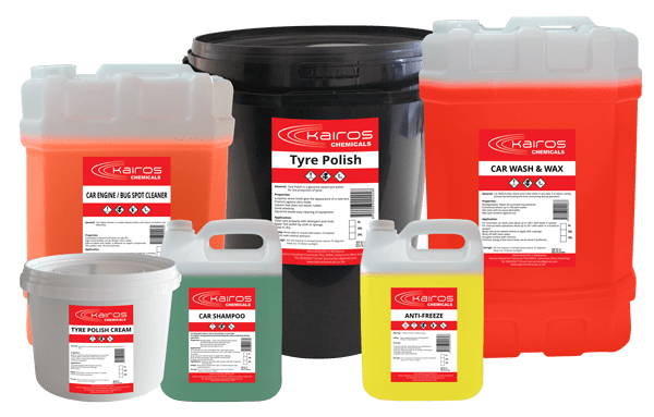 Automotive Header Product Image for Kairos Chemicals