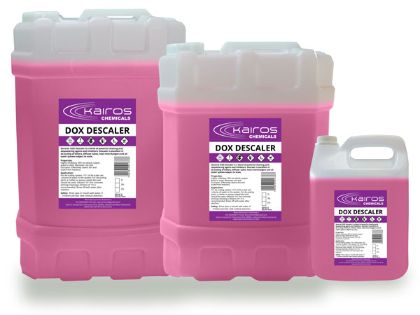 Dox Descaler Product Image for Kairos Chemicals
