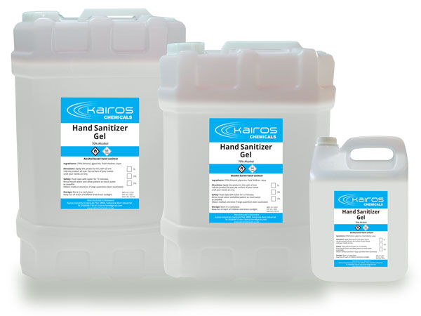 Sanitizer Product Image for Kairos Chemicals